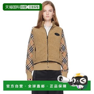 巴宝莉 Burberry 女士 驼色 Fleece 1h可退 Cropped 香港直邮潮奢