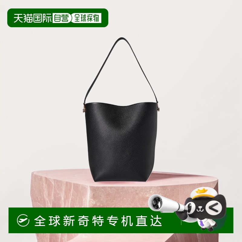 【美国直邮】THE ROW 大号南北钩粒面皮革手提包真皮正品 高级感