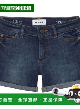 自营 dl1961Piper 牛仔短裤 - 蓝色 美国奥莱直发