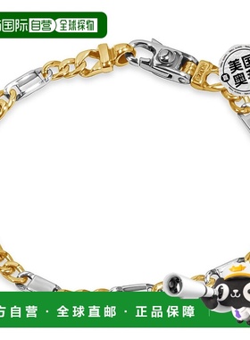 pompeii3男士 Figaro Link 14k 黄金（13 克）或铂金（21 克）5