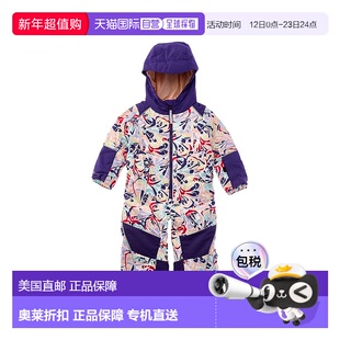 自营Spyder Toddler Stevie Snowsuit - white 美国奥莱直发