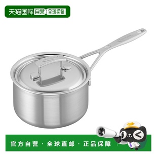 自营 Demeyere Industry 5 层 2 夸脱不锈钢平底锅 美国奥莱直发