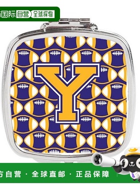 自营 Carolines Treasures CJ1064-YSCM 字母 Y 足球紫色和正品