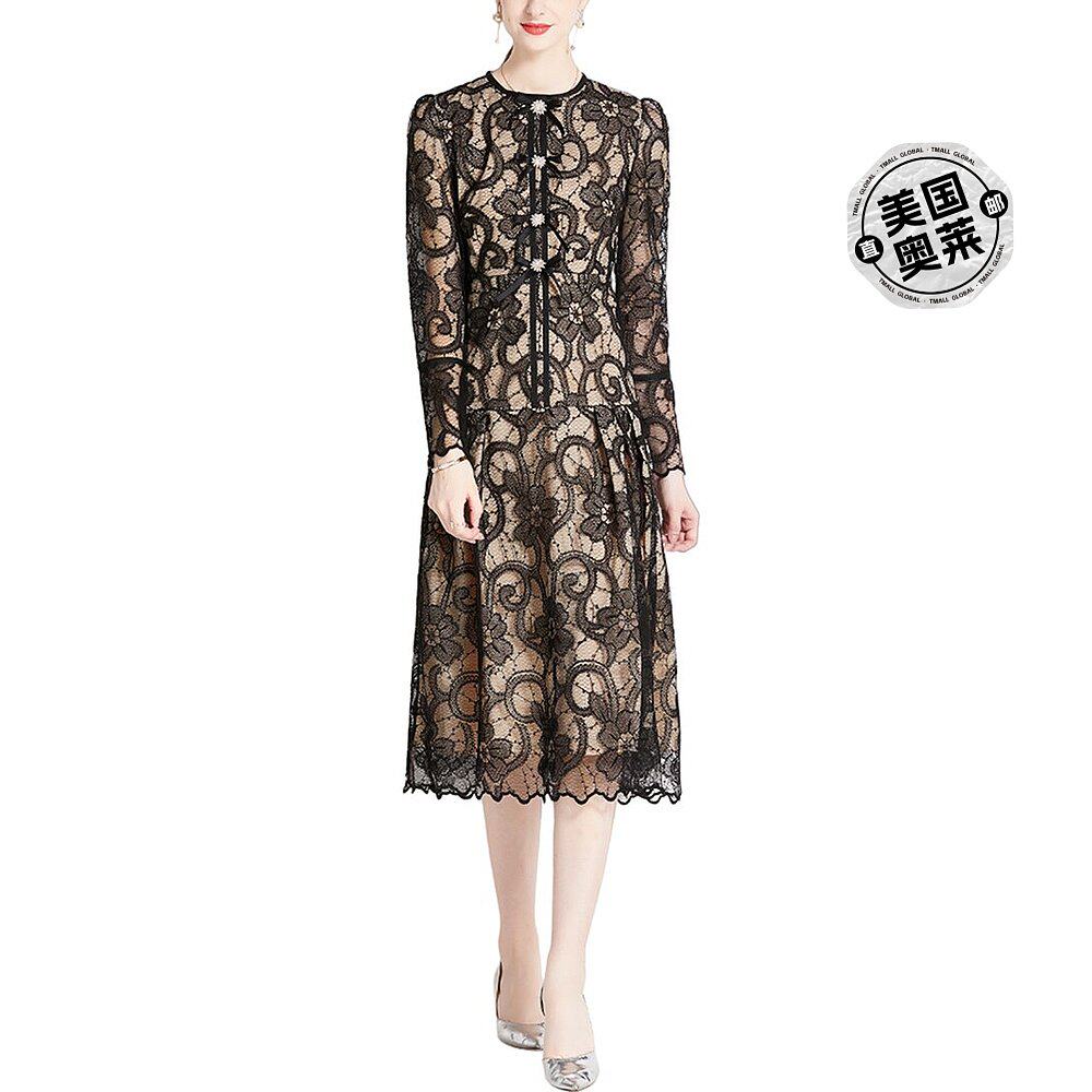 tina蒂娜连衣裙 - 黑色 【美国奥莱】直发