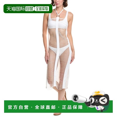 自营PQ Swim Monique Ring Midi Dress - white 美国奥莱直发