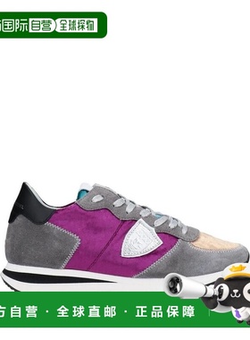 【美国直邮】philippe model 女士 休闲鞋平底运动鞋球鞋真皮