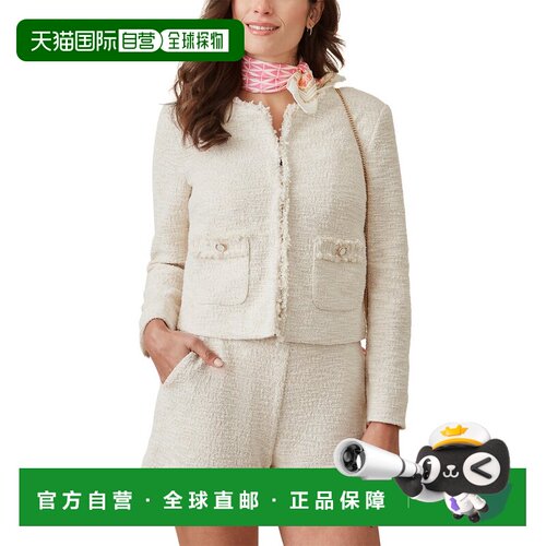 自营J.McLaughlin Berry Jacket - white 美国奥莱直发外套