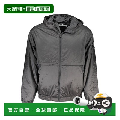 自营Calvin Klein Polyester Men's Men's Jacket - black 美国奥