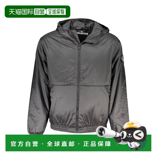 自营Calvin Klein Polyester Men's Men's Jacket - black 美国奥