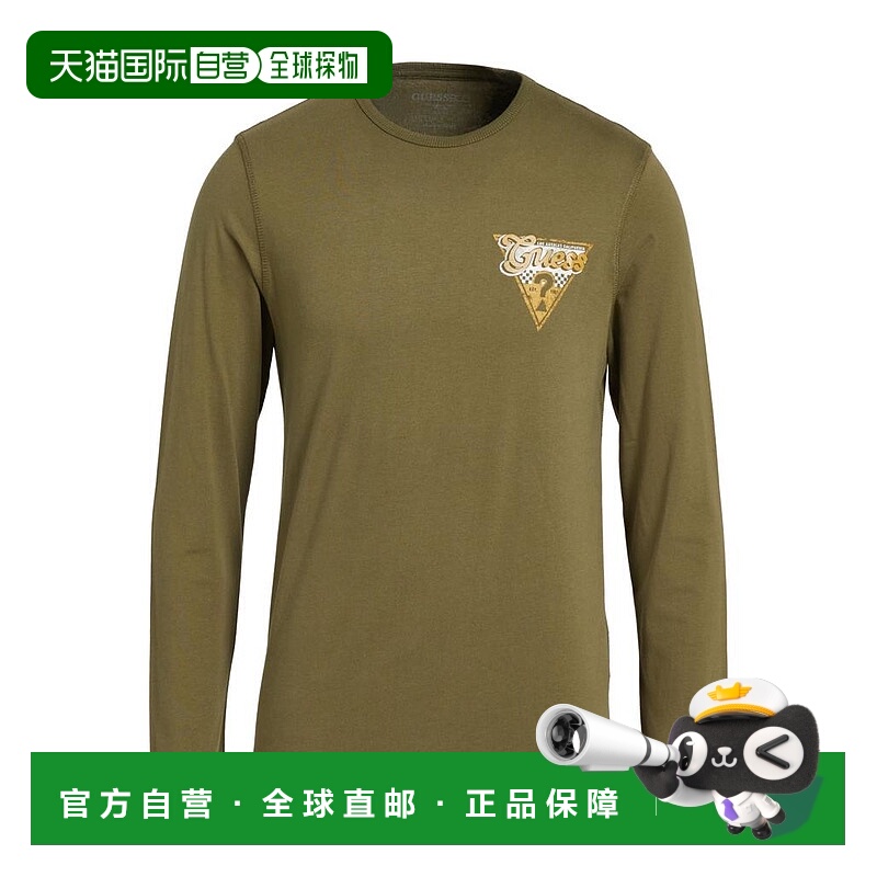1h可退 【美国直邮】guess 男士 上装T恤