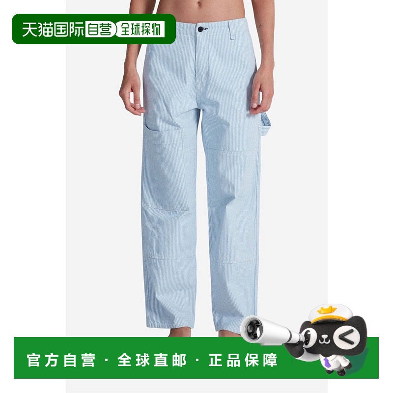 自营askk ny蓝色条纹木匠裤-蓝色条纹 美国奥莱直发