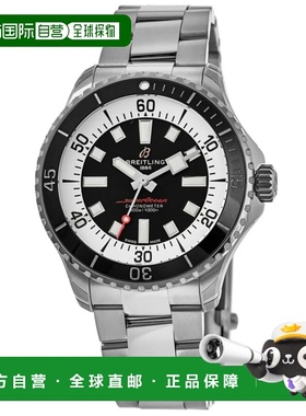 自营Breitling Superocean Automatic 42 Black Dial Stainless S
