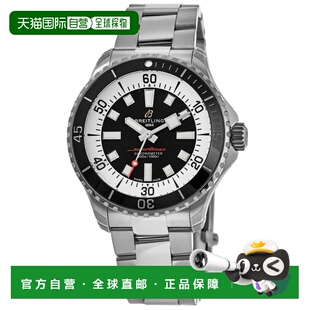 自营Breitling Superocean Automatic 42 Black Dial Stainless S