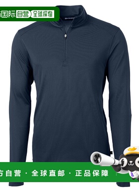 自营 cutter & buckCutter&Buck Virtue Eco Pique可回收四分之一