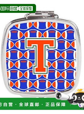 自营 Carolines Treasures CJ1083-TSCM 字母 T 足球绿,正品