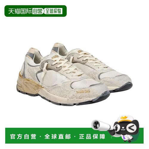自营Golden Goose Dad Star皮革运动鞋-白色 美国奥莱直发