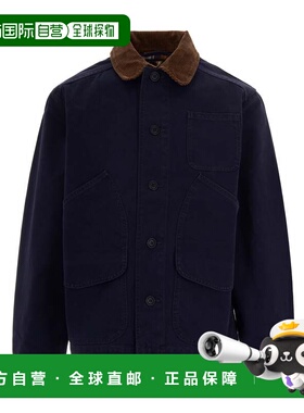 自营filsonCanvas Blue Mussel Jacket - black 美国奥莱直发夹克