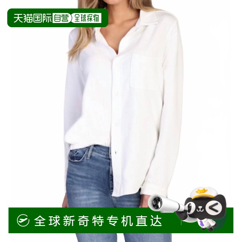 自营 dylan白色洛根衬衫 美国奥莱直发