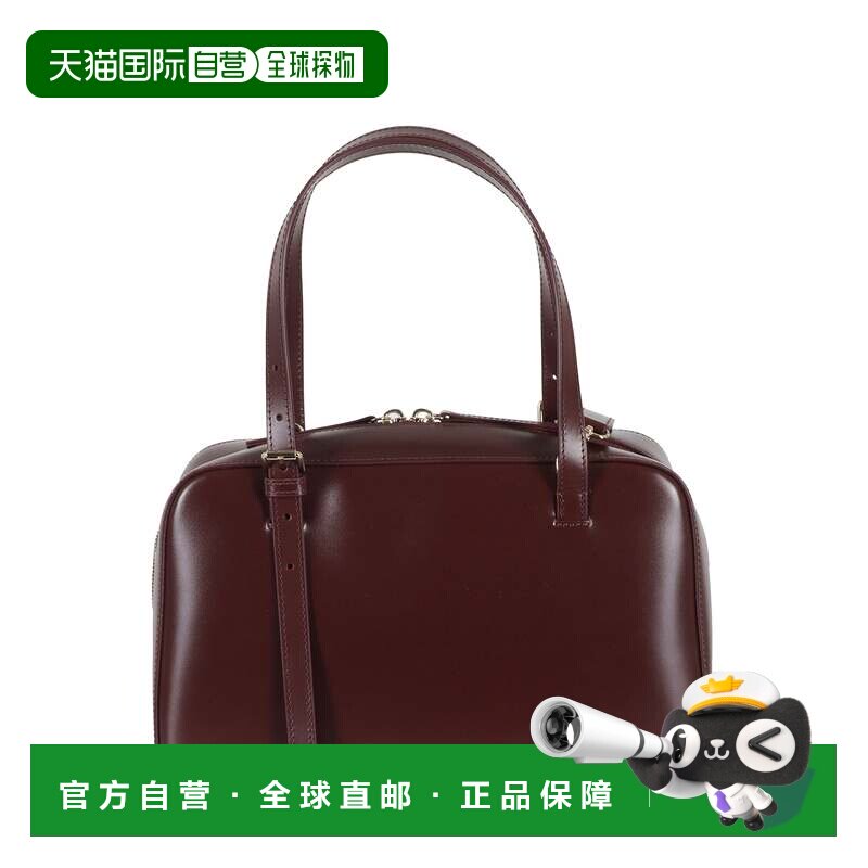 自营a.p.c.Wine Sac Virginie盒子双手柄聚氨酯迷你包-黑色 美国