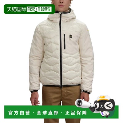 自营Blauer Polyamide Shell Men's Jacket - white 美国奥莱直发