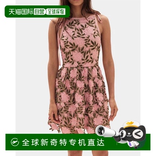 saylorSaffi花朵迷你连衣裙 自营 美国奥莱直发