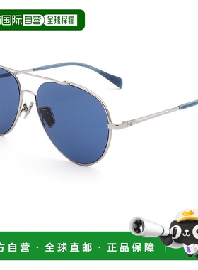 自营 rag & boneRag&Bone中性款58mm灰色太阳镜-灰色 美国奥莱直