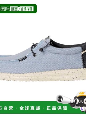 自营Hey Dude Wally Coastline黄麻/白色40952-1KA男式-白色 美国