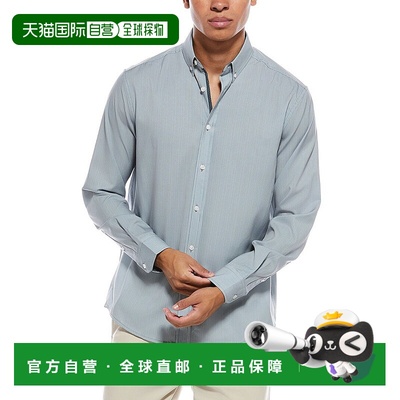 自营Report Collection 4-Way Stretch Geo Print Sport Shirt -