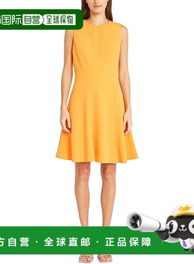 自营 Donna Morgan迷你连衣裙-橙色 美国奥莱直发新款