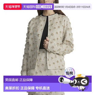 自营 lafayette 148 new yorkLafayette 148纽约亚麻混纺夹克-白