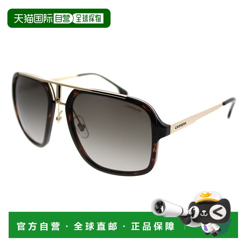 自营Carrera CA Carrera1004 2IK 中性飞行员太阳镜 - 哈瓦那金