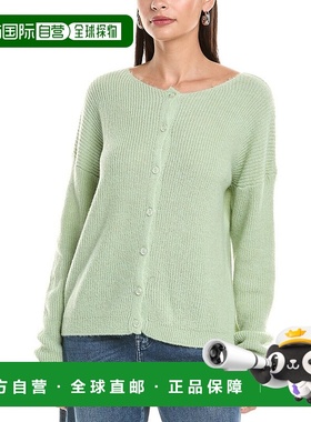 自营 anna kay安娜 凯开衫-绿色 美国奥莱直发