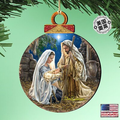 Designocracy Glory to God 木饰品 2 件套 Dona Gelsinger 励志