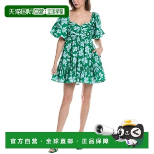 绿色 自营 迷你连衣裙 Martine 美国奥莱直发服饰 AMUR