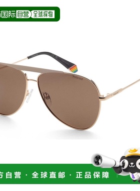 自营 polaroid宝丽来中性款61mm金象牙偏光太阳镜PLD620-S-X-Y3R-