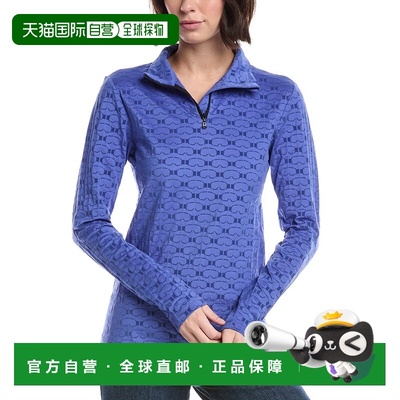 自营Bogner Technical Polo Shirt - blue 美国奥莱直发