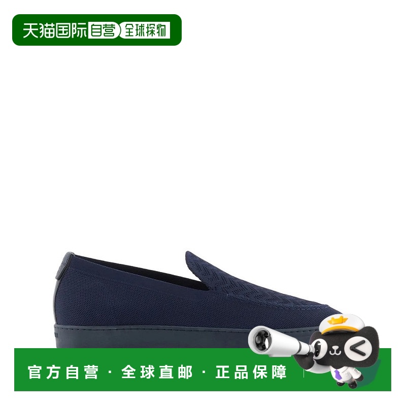 自营 giorgio armani纹理鞋面乐福鞋，流线型轮廓-黑色 美国奥莱
