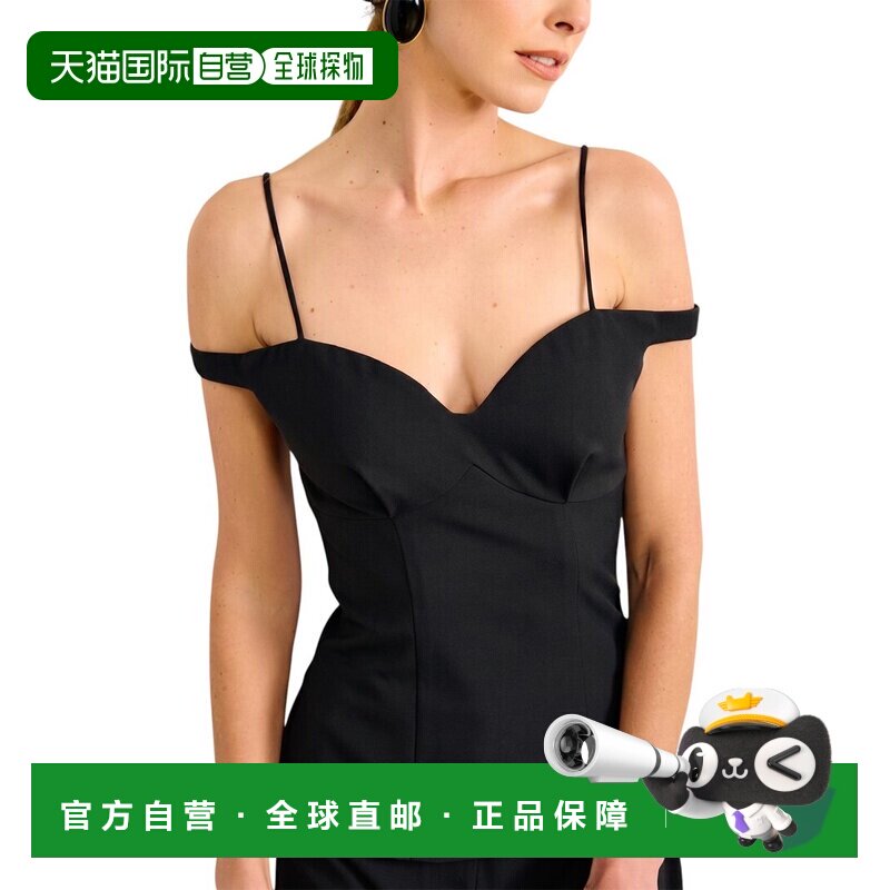 自营line & dot线条 & 圆点Elodie上衣-黑色 美国奥莱直发