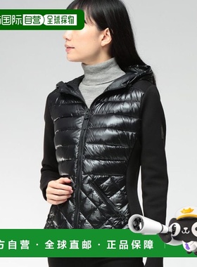 自营Mackage Women's Agatha Quilted Mixed Media Hooded Jacket
