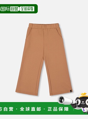 自营deux par deuxWaffle Flare Leg Pants Caramel Brown - brow