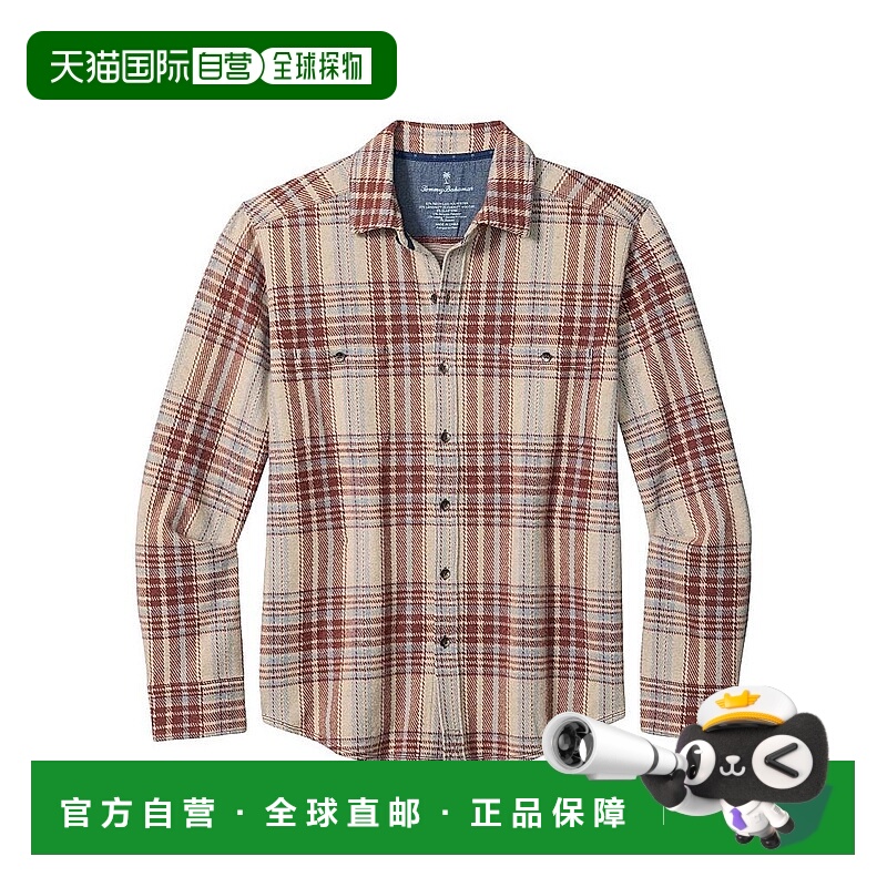 1h可退 【美国直邮】tommy bahama 男士 衬衫长袖法兰绒