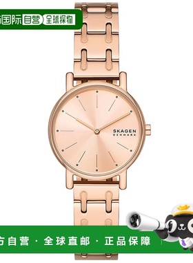 自营Skagen Women's Signatur Lille Rose gold Dial Watch - ros