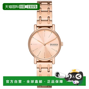 自营Skagen Women's Signatur Lille Rose gold Dial Watch - ros