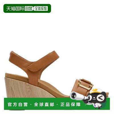 自营Rockport Briah II Two Band Tan Leather  CJ1070 Women's -