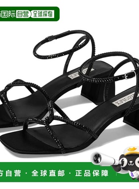 自营Women's Badgley Mischka Brisa Sandals Black Ankle Strap
