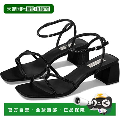 自营Women's Badgley Mischka Brisa Sandals Black Ankle Strap
