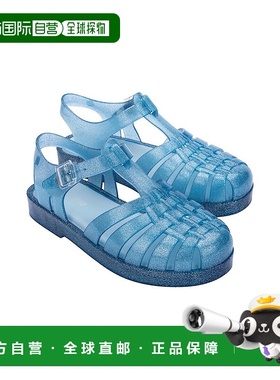 自营Mini Melissa Possession 闪亮凉鞋 - 蓝色 美国奥莱直发