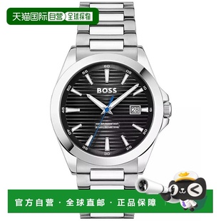 Strike系列男士 1h可退 Boss Hugo 石英基本日历不锈 美国直邮