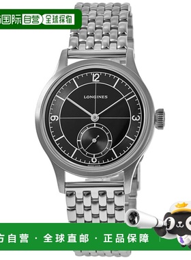 自营Longines Heritage Classic Sector Black Dial Steel Men's