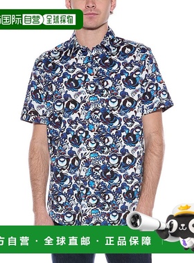 自营 Robert Graham Edmund 经典版型衬衫 - 蓝色 美国奥莱直发